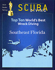 Top Ten Wreck Dive Areas at South Florida Diving Headquarters